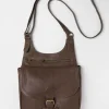 Anna Brown Oiled Leather Crossbody Bag