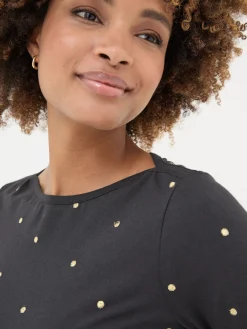 Black Bree Spot Top