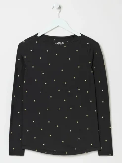 Black Bree Spot Top
