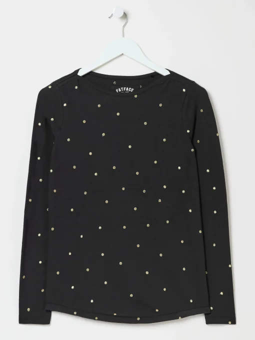 Black Bree Spot Top