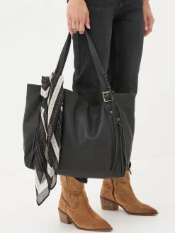 Black Paisley Hair Scarf