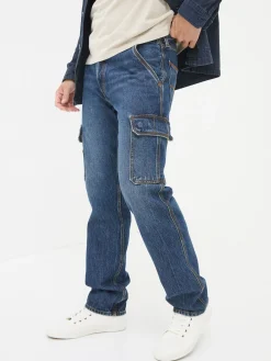 Blue Cargo Jeans