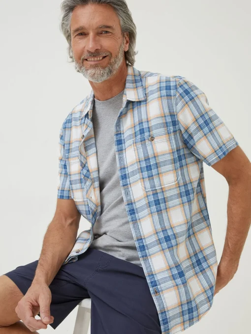 Blue Westly Check Shirt