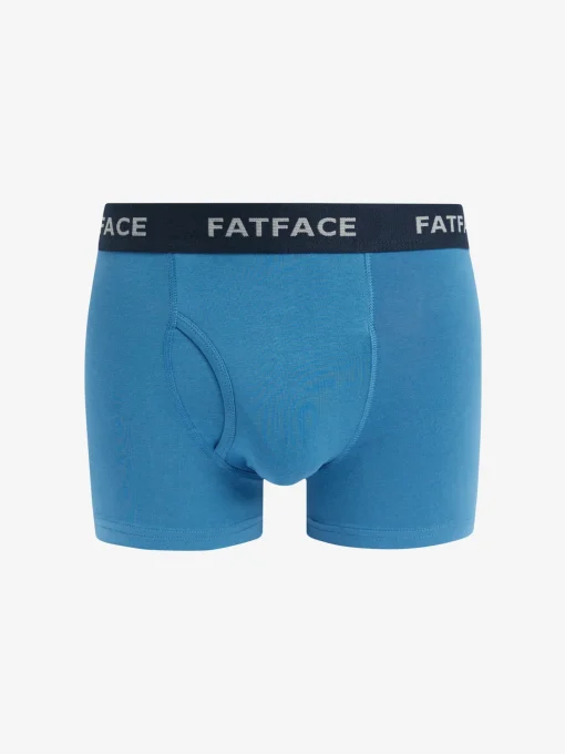 Blue/Grey Classic Cotton Boxer 3 Pack