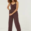 Brown Linen Vic Jumpsuit
