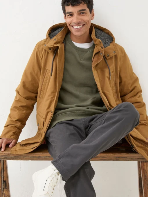 Brown Parracombe Parka
