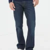 Dark Vintage Blue Bootcut Jeans