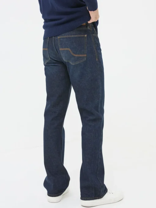 Dark Vintage Blue Bootcut Jeans