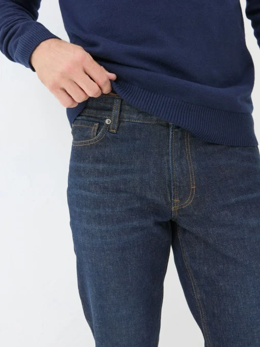 Dark Vintage Blue Bootcut Jeans