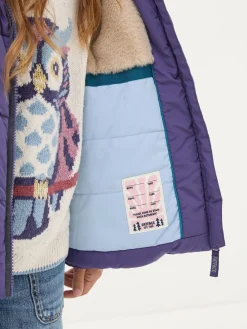 Everly Purple Padded Jacket
