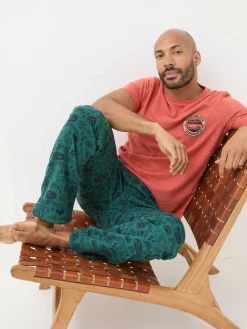 Green Outdoors Print Pyjamas