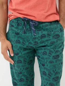 Green Outdoors Print Pyjamas