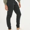 Hythe Black Cargo Trousers