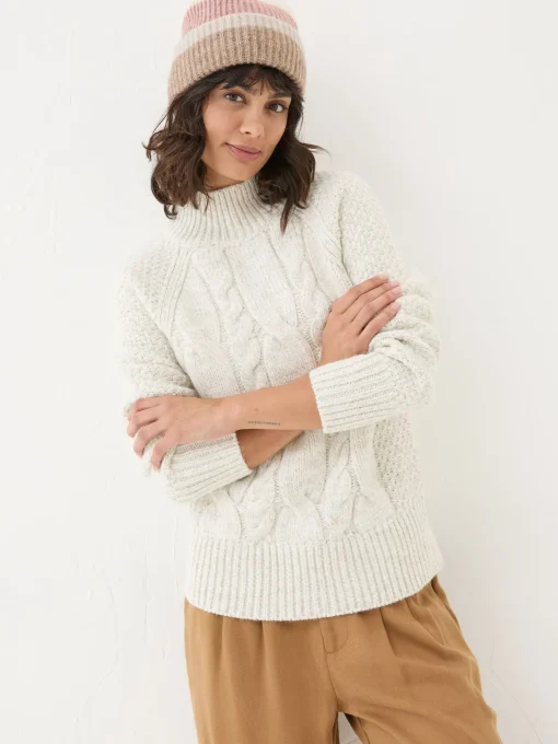 Ivory Cali Cable Jumper