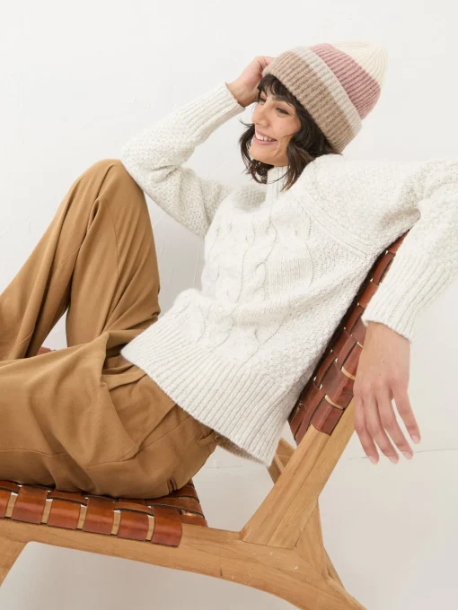 Ivory Cali Cable Jumper