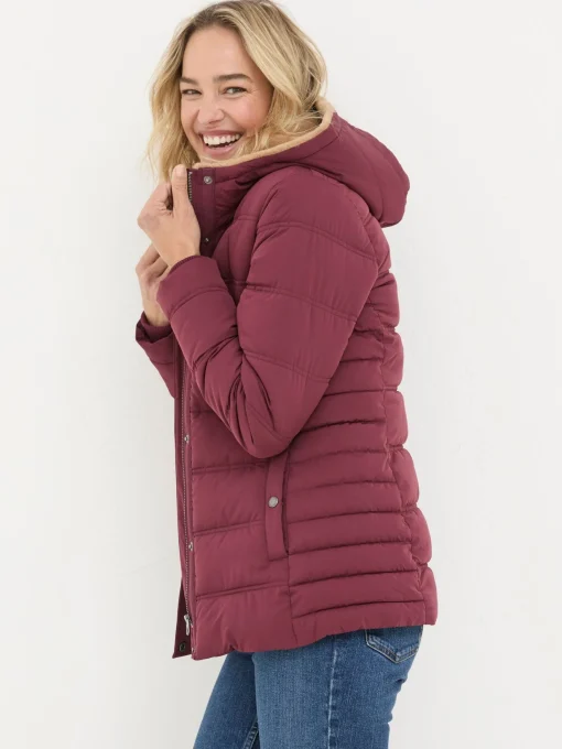 Lara Red Lara Puffer Coat
