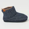 Laurence Navy Laurence Knit Boots
