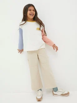 Natural Sun Embroidered T-Shirt