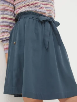 Nicole Grey Utility Skirt