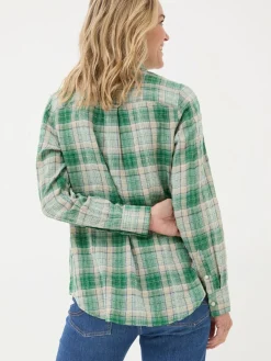 Olivia Black Waffle Check Shirt