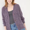 Purple Alicia Cardigan