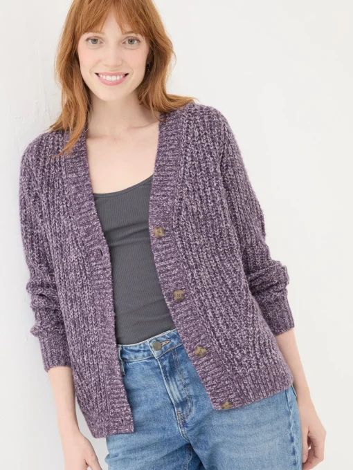 Purple Alicia Cardigan
