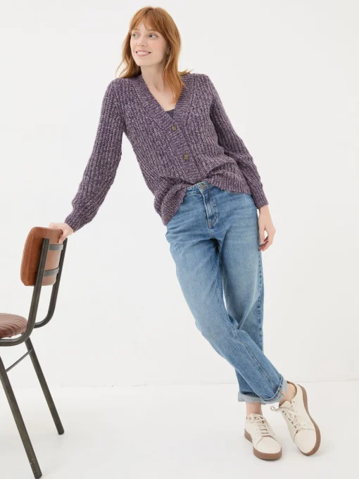 Purple Alicia Cardigan