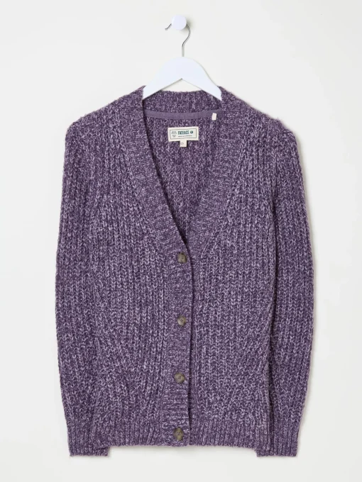 Purple Alicia Cardigan