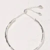 Silver Adjustable Bangle