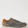 Wells Grey Leather Runner Trainers